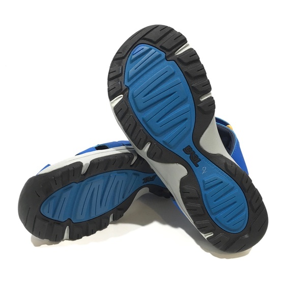 TEVA HURRICANE CLOSED TOE PRO SPORTS WATER SANDALS -DAZZLING BLUE -YOUTH US 5 - Picture 6 of 6